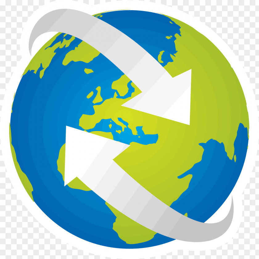Blue Tech Earth Free Download Logo Globe PNG