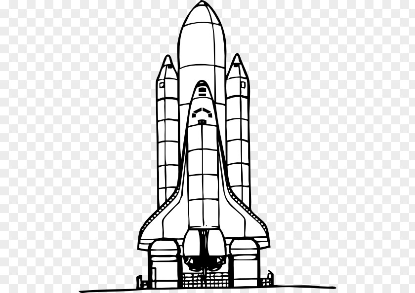 Cliparts Space Station Shuttle Spacecraft Drawing Clip Art PNG