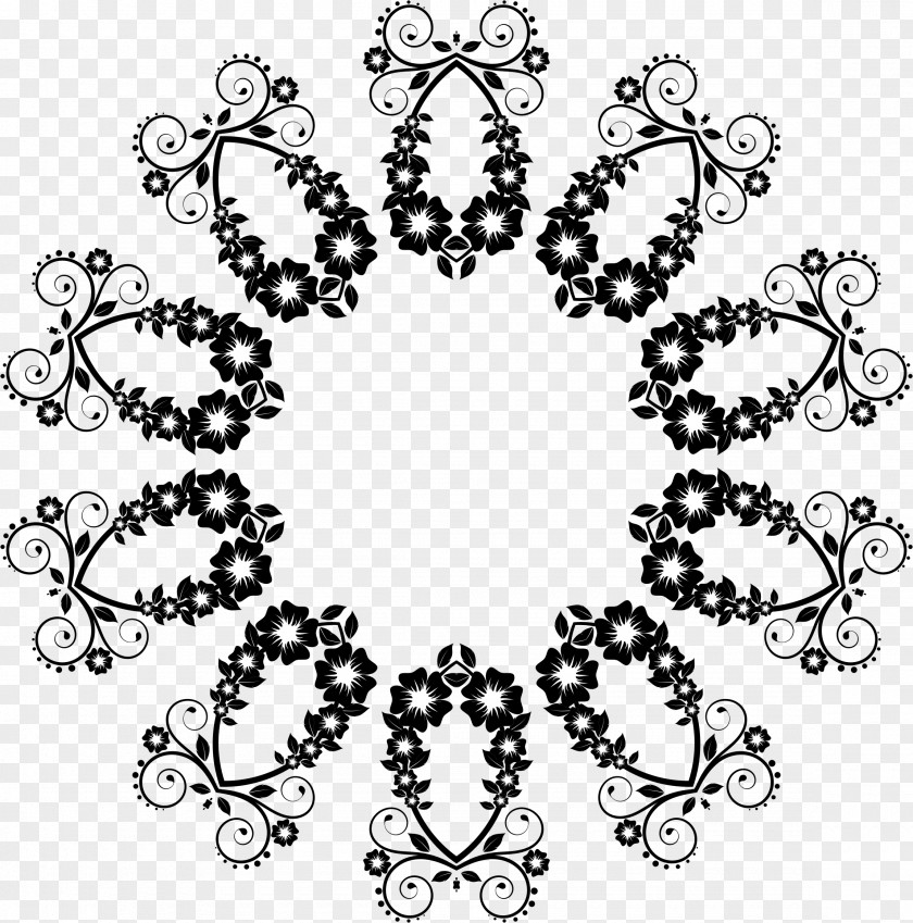 Floral Ornament Frame Sunlight Ultraviolet Snowflake PNG