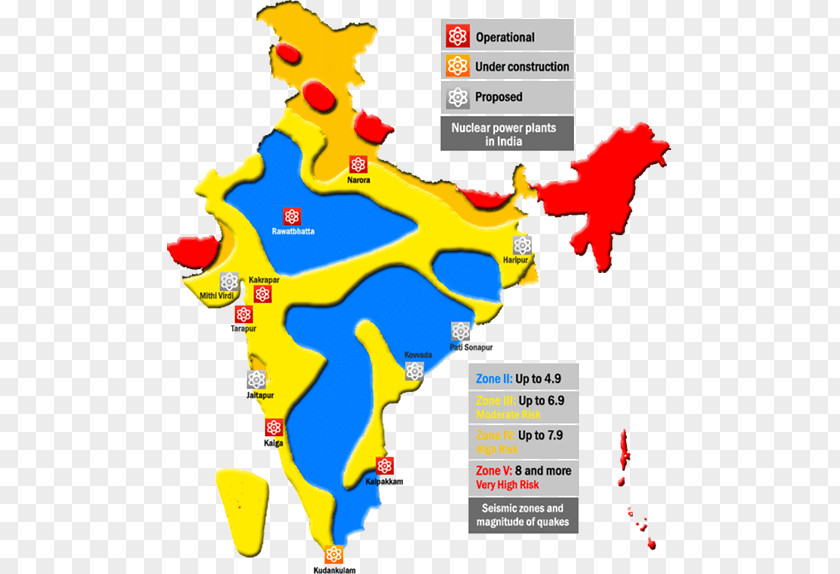 India Earthquake Zones Of Map Seismic Zone PNG