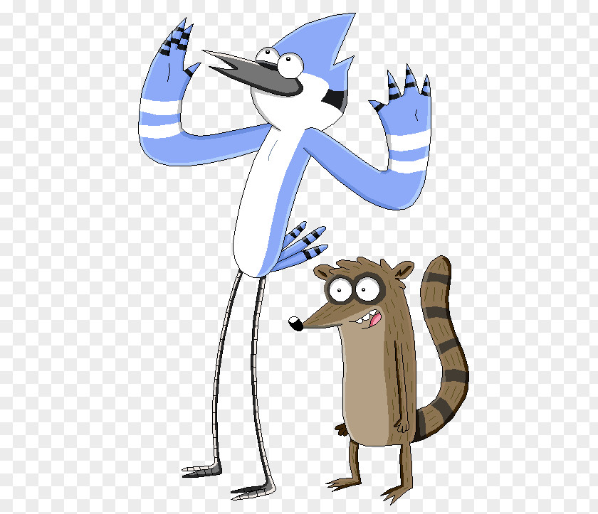 Mordecai And Rigby Oswald The Lucky Rabbit Mickey Mouse Daffy Duck PNG
