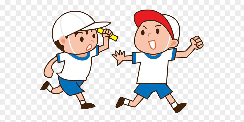 The Child In A Hat Passed Baton Relay Race Royalty-free Stock Photography Clip Art PNG
