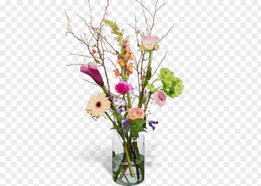 Vase Floral Design PNG