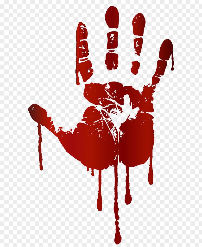 Bloody Handprints PNG handprints clipart PNG