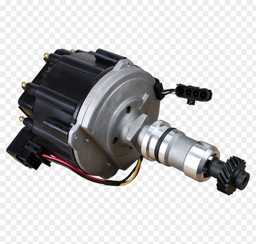 Car High Energy Ignition Distributor Cadillac V8 Engine PNG