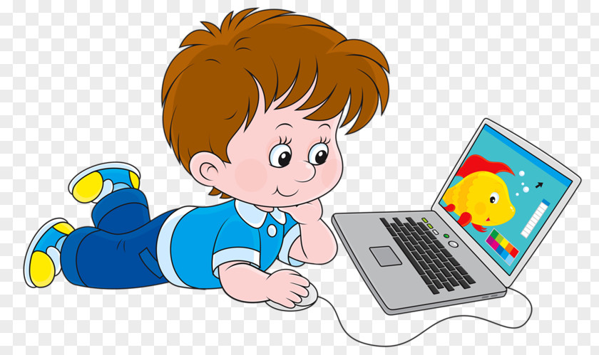 Computer Child Drawing Clip Art PNG
