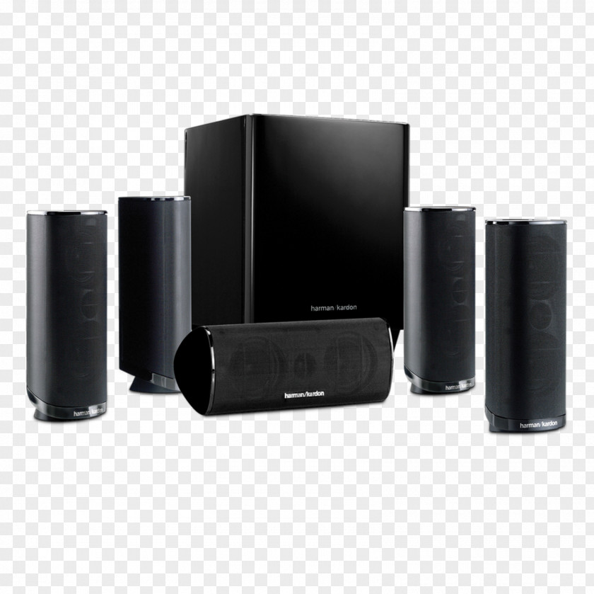 Computer Speakers Harman Kardon HKTS 16 5.1 Surround Sound Loudspeaker PNG