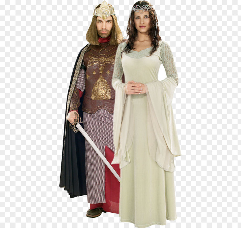 Cosplay Arwen The Lord Of Rings: Fellowship Ring Aragorn Halloween Costume PNG