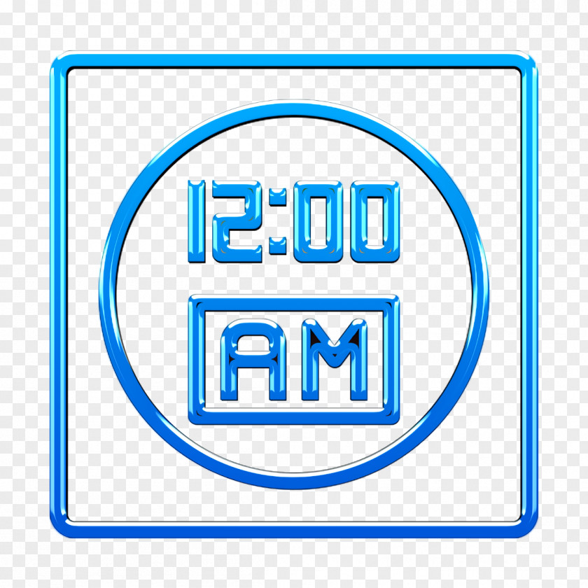 Digital Clock Icon Electronic Device PNG