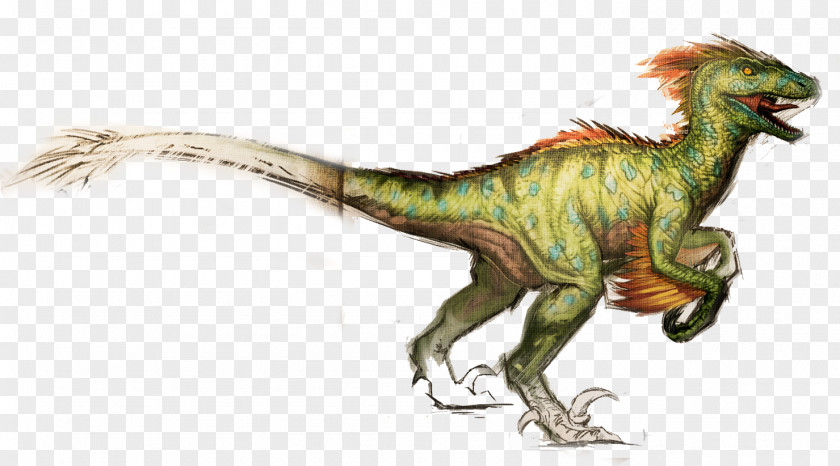 Dinosaur ARK: Survival Evolved Utahraptor Allosaurus Titanosaurus Gallimimus PNG