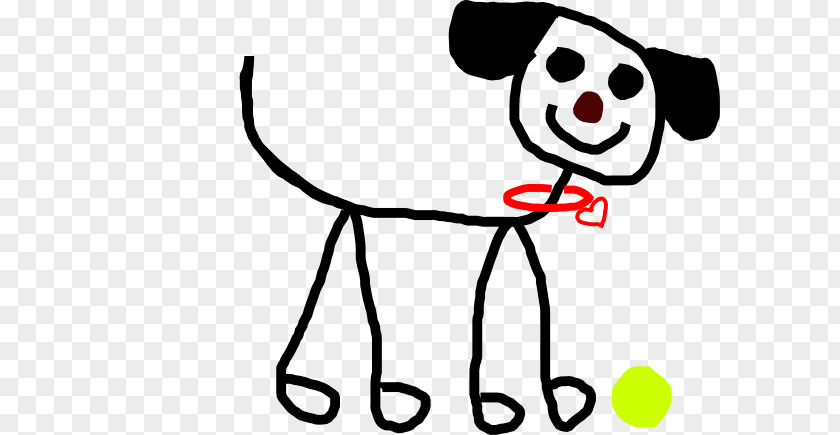 Dog Stick Figure Drawing Clip Art PNG