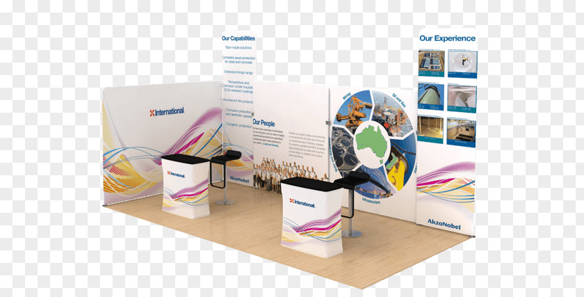 Exhibition Stand Design Display Banner Trade Show Exhibit PNG