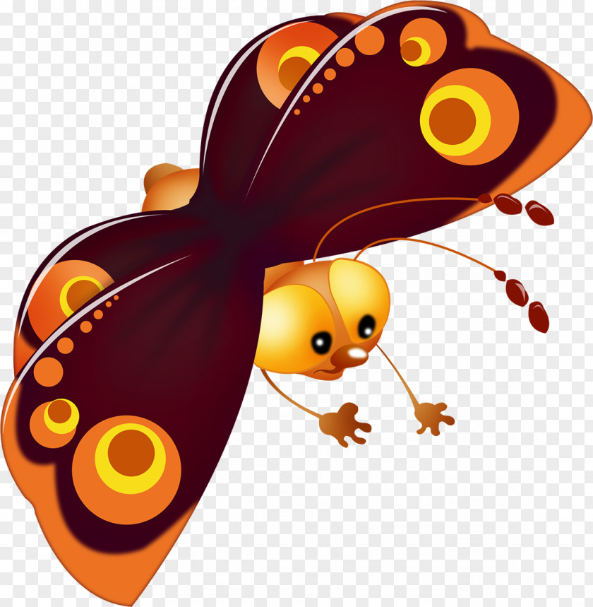 Insect Butterfly Painting Clip Art PNG