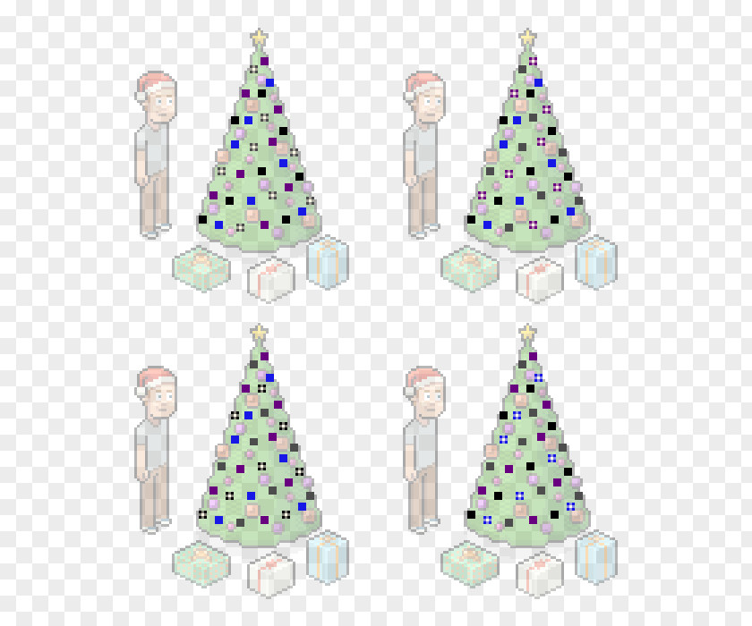 Italy Visa Christmas Tree Ornament Party Hat Cone Pattern PNG