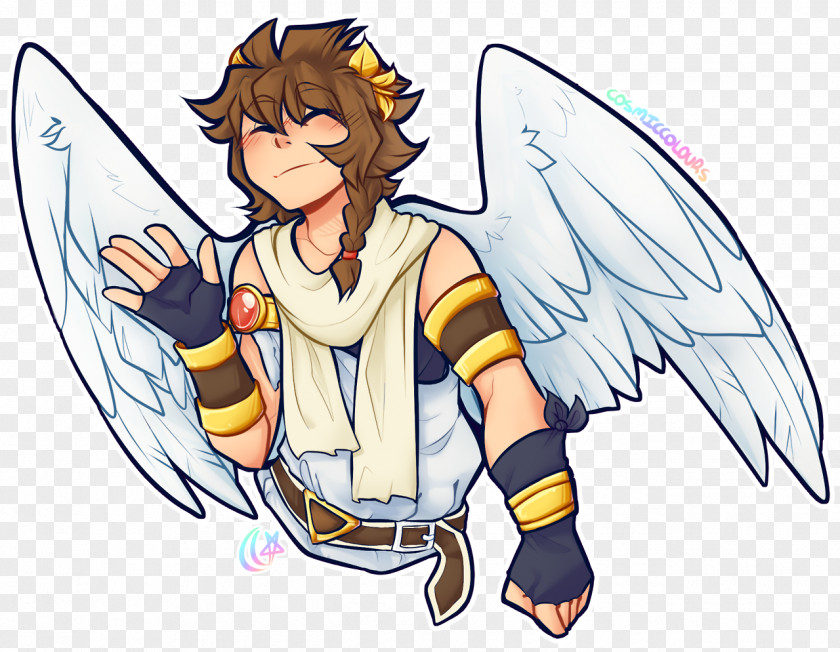 Kid Icarus: Uprising Of Myths And Monsters Super Smash Bros. For Nintendo 3DS Wii U Pit PNG
