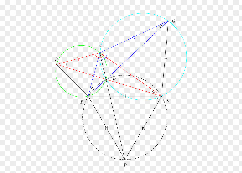 Line Fermat Point Triangle Center PNG