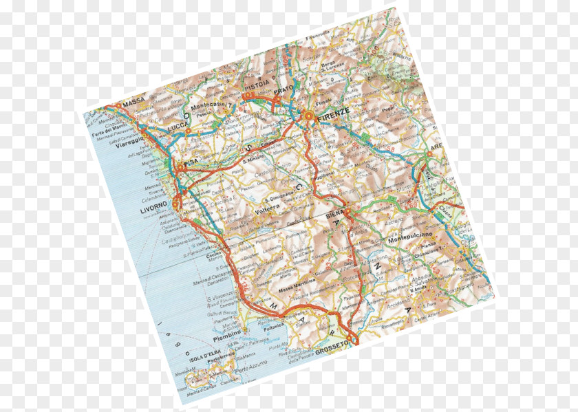 Map Atlas Tuscany PNG