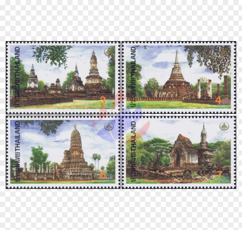 Phanom Rung Historical Park Postage Stamps ร้านแสตมป์เอซี งานแสดงตราไปรษณียากรแห่งชาติ First Day Of Issue Thai Baht PNG