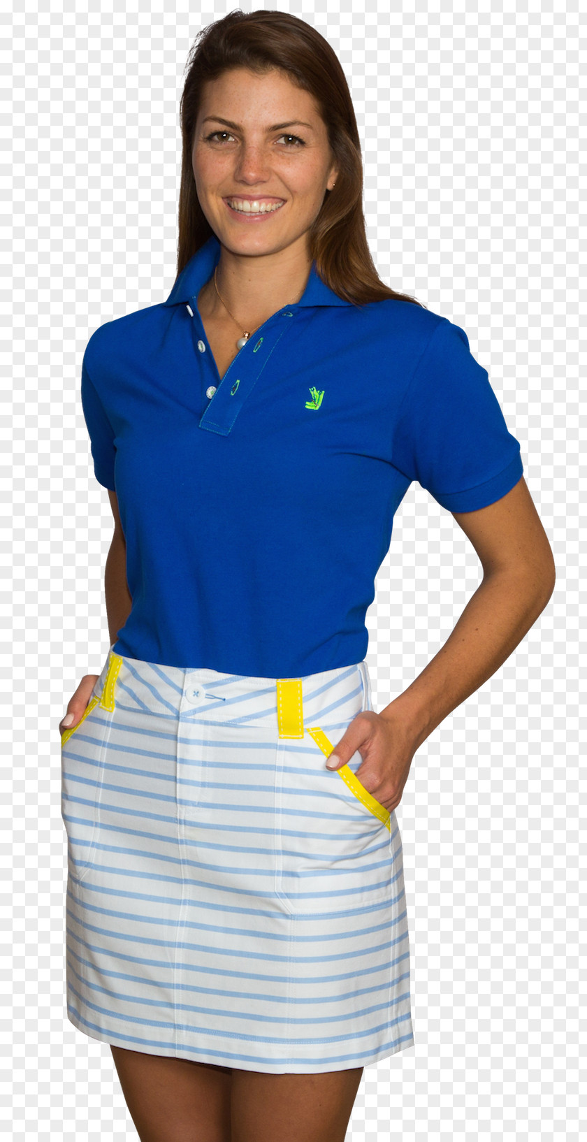 T-shirt Blue Skirt Dress Polo Shirt PNG