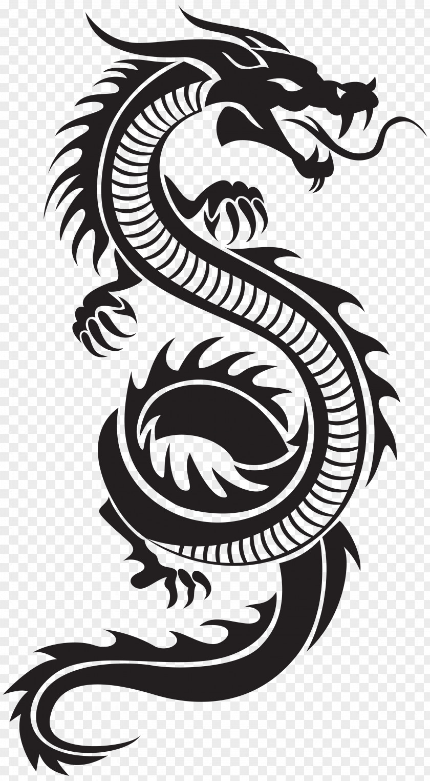 Chinese Style China Dragon Characters Clip Art PNG