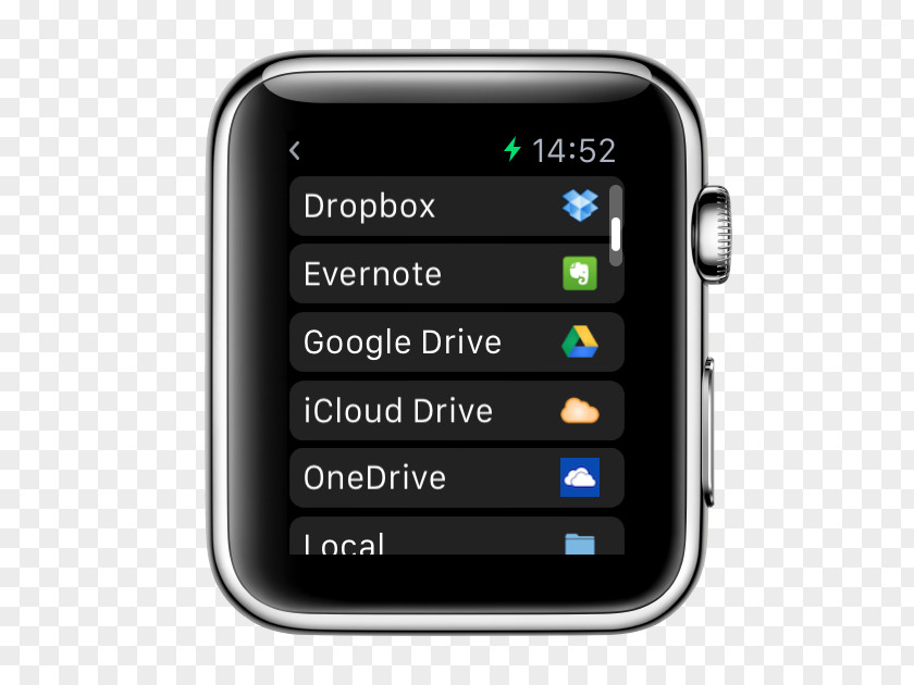 Cloud Text Apple Watch IPhone OS PNG
