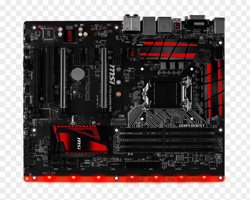 Computer LGA 1151 Motherboard MSI Skylake ATX PNG