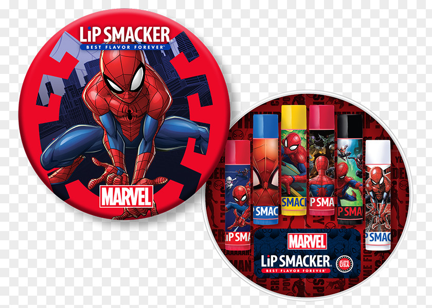 Disney Tsum Mike Wazowski Lip Smacker Spiderman Balm Trio Spider-Man Smackers PNG