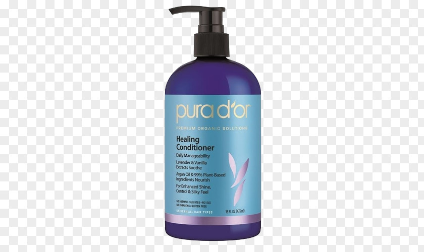 Hair Loss PURA D'OR Prevention Therapy Shampoo Pura D'or Argan Oil D’OR Gold Anti-Hair Healing Lavender & Vanilla Conditioner PNG