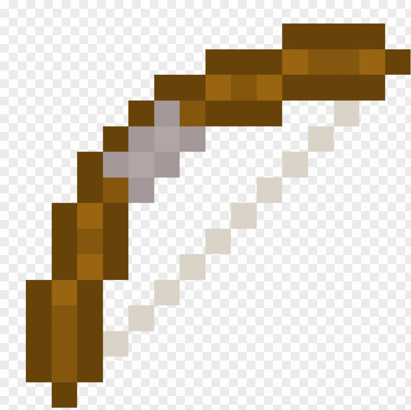 Mines Minecraft Bow And Arrow Compound Bows Ranged Weapon PNG