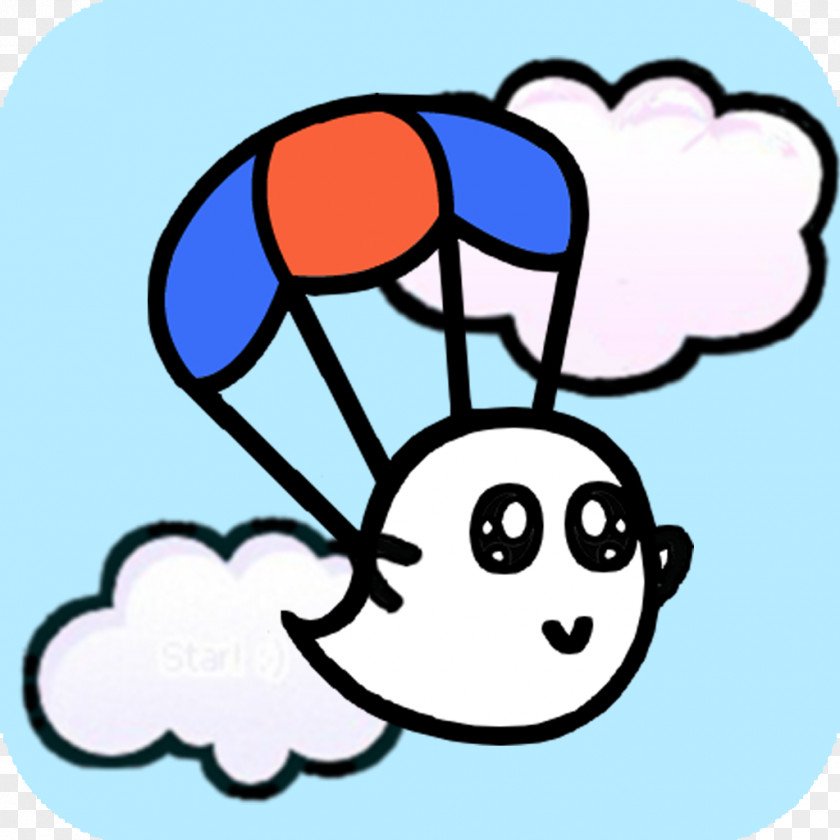 Parachute Cartoon Character Clip Art PNG