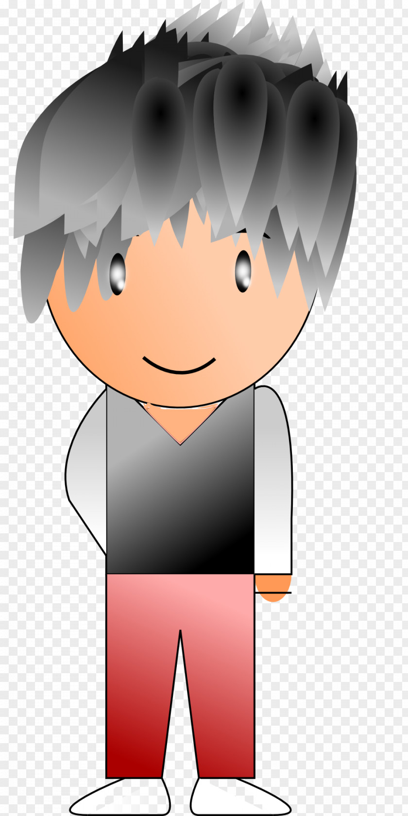 Vector Boy Drawing Clip Art PNG