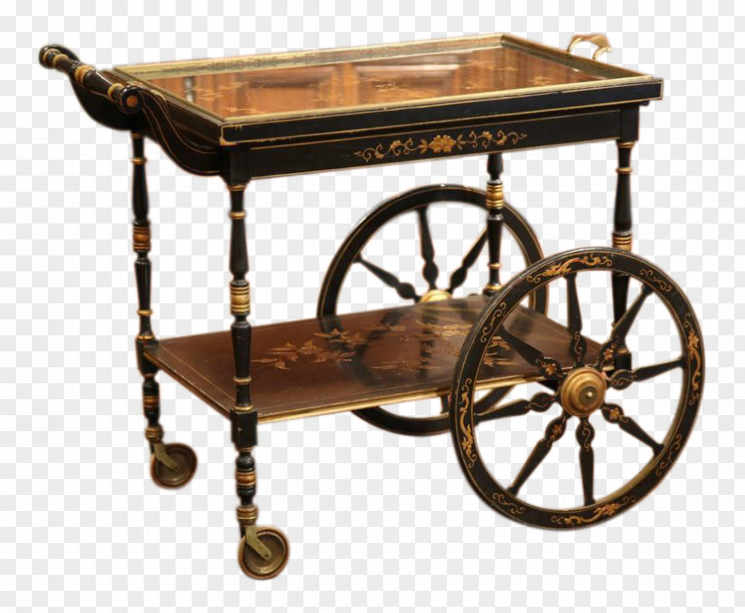 Vector Graphics Design Dollhouse Cart Antique PNG