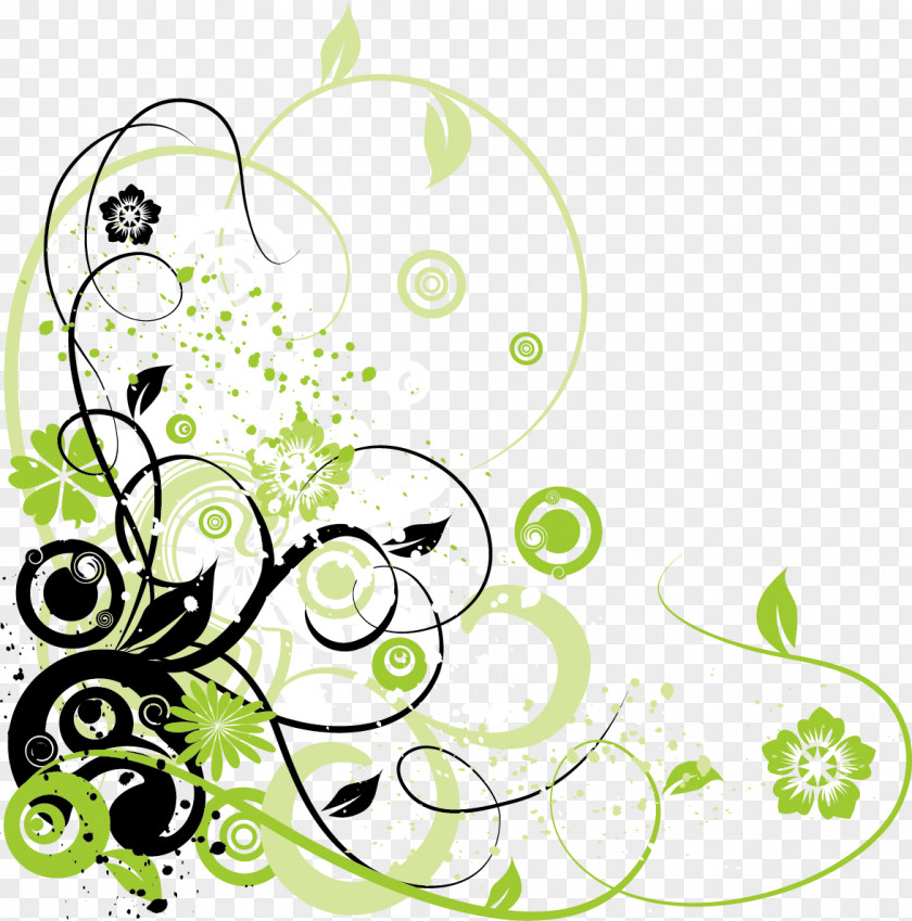 Vector Green Wedding Decoration Graphic Arts Clip Art PNG
