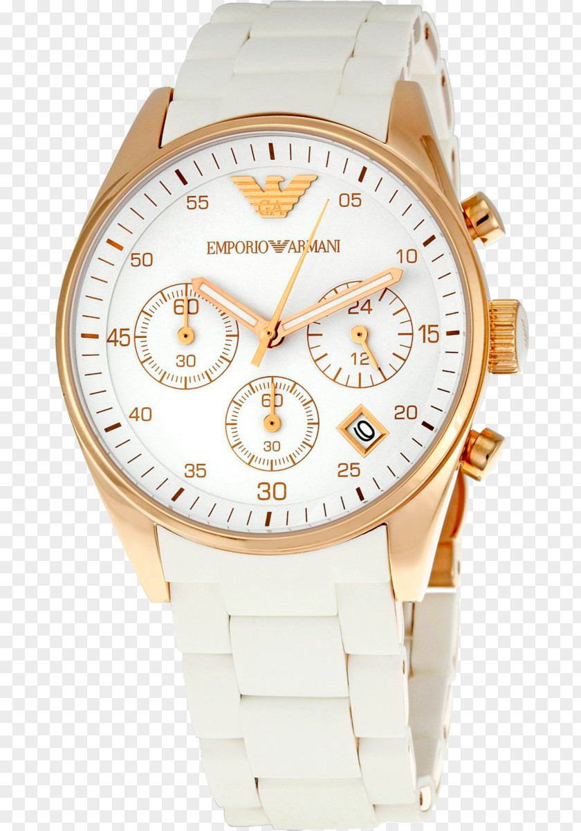 Watch3 Armani Watch Chronograph Jewellery White PNG