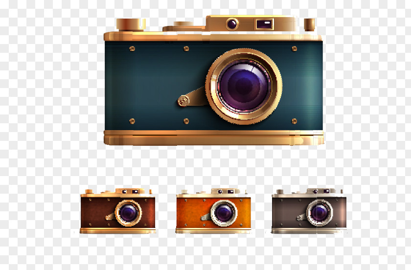 Camera Retro Style Photography Royalty-free PNG