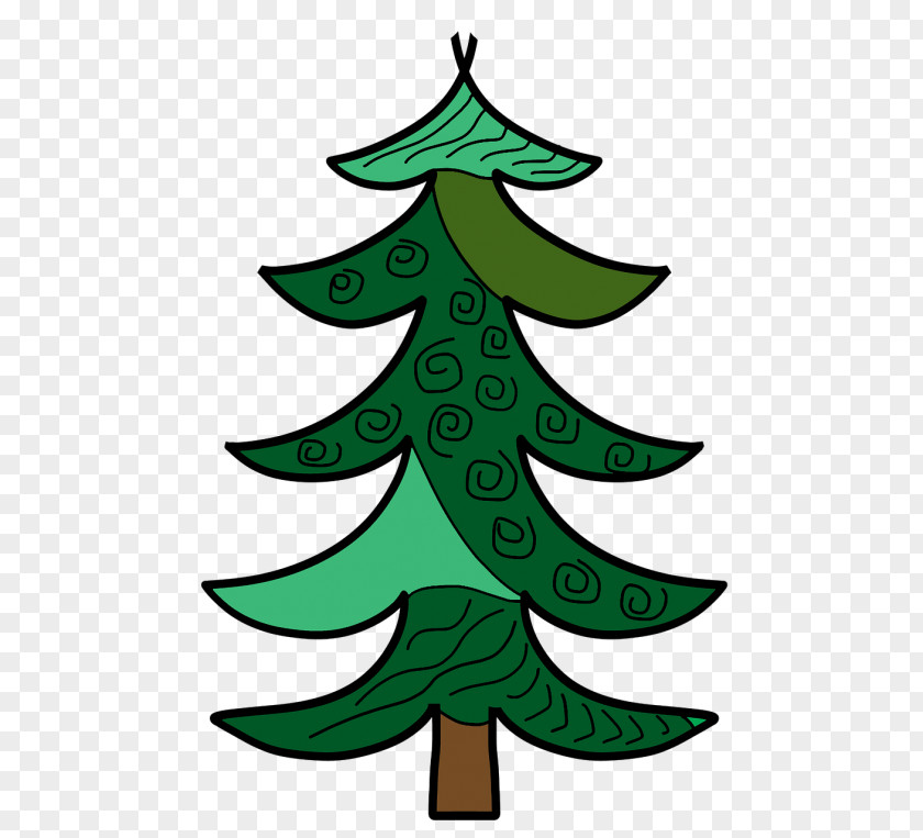 Christmas Tree Fir Clip Art Spruce Köhler's Medicinal Plants PNG