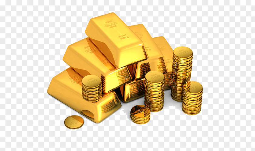 Gold Bullion And Other Elements Bar Coin Jewellery Ingot PNG