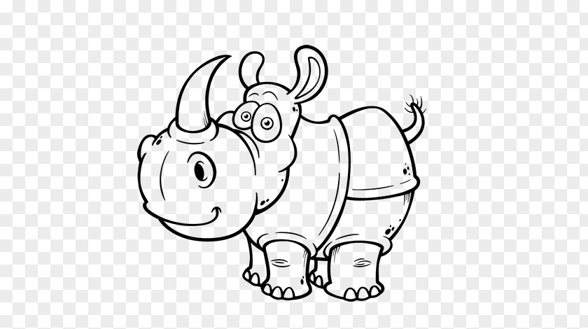 Javan Rhinoceros Woolly Drawing PNG