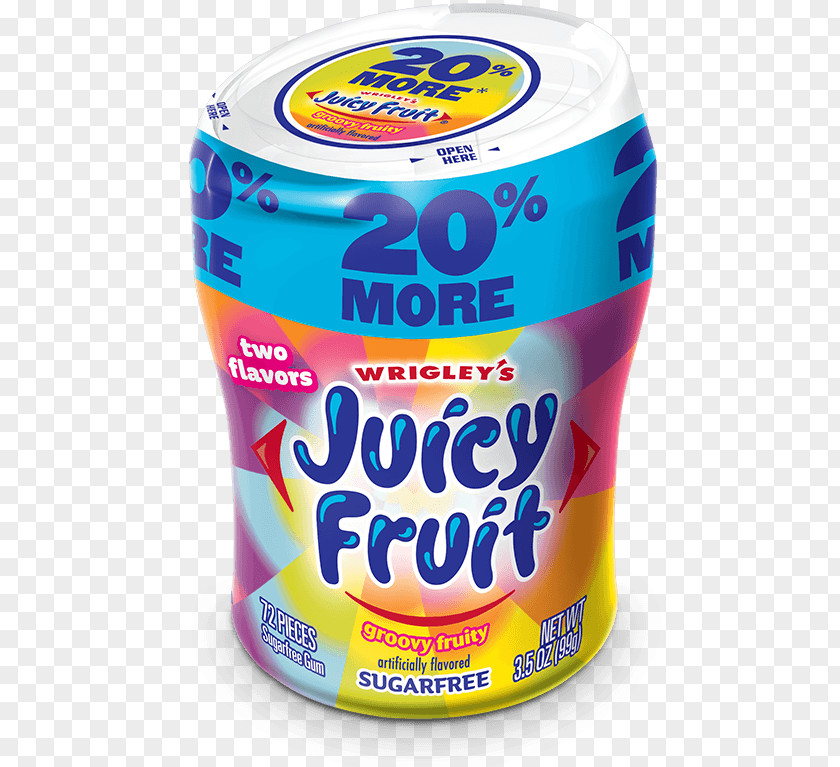 Chewing Gum Juicy Fruit Doublemint PNG