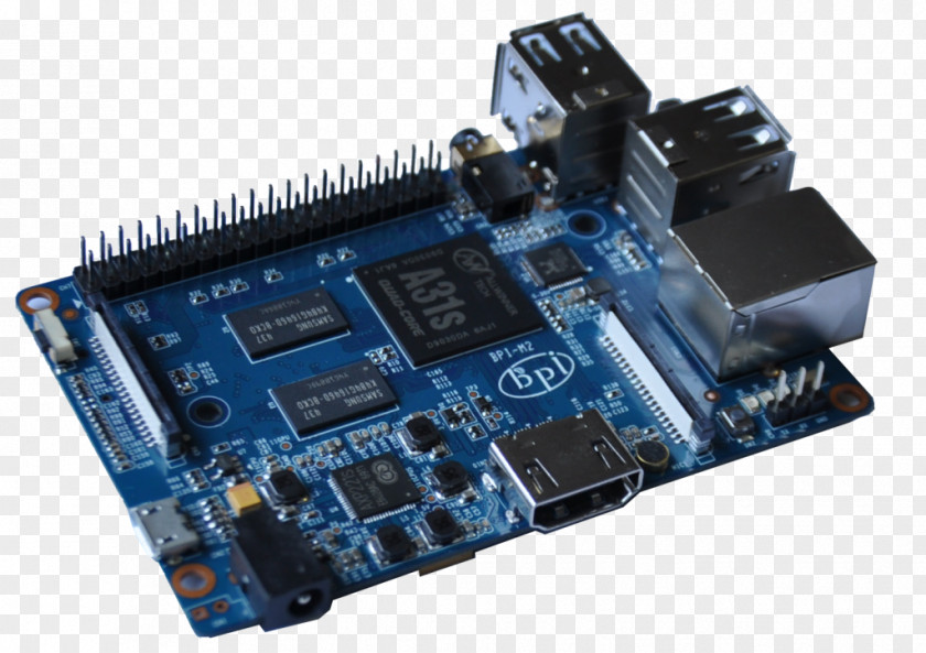 Computer Microcontroller Banana Pi Raspberry Motherboard PNG