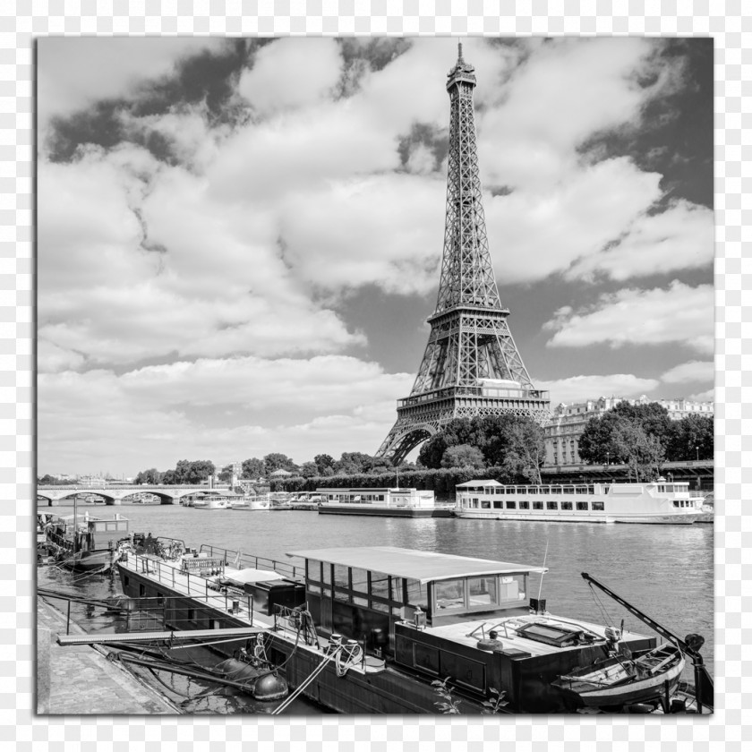 Eiffel Tower Silhouette Seine Stock Photography Travel PNG
