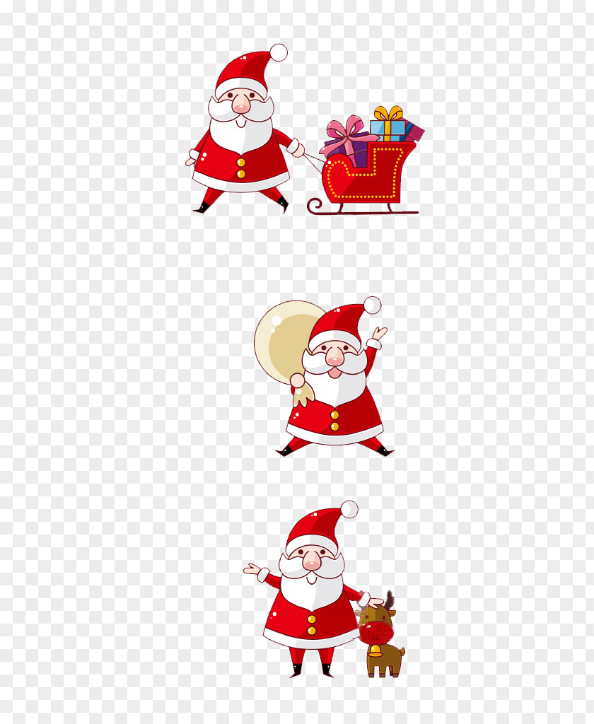 Lovely Santa Claus Christmas PNG