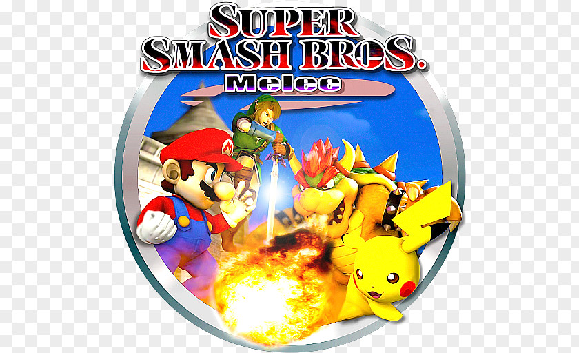 Mario Super Smash Bros. Melee Brawl GameCube Flash PNG