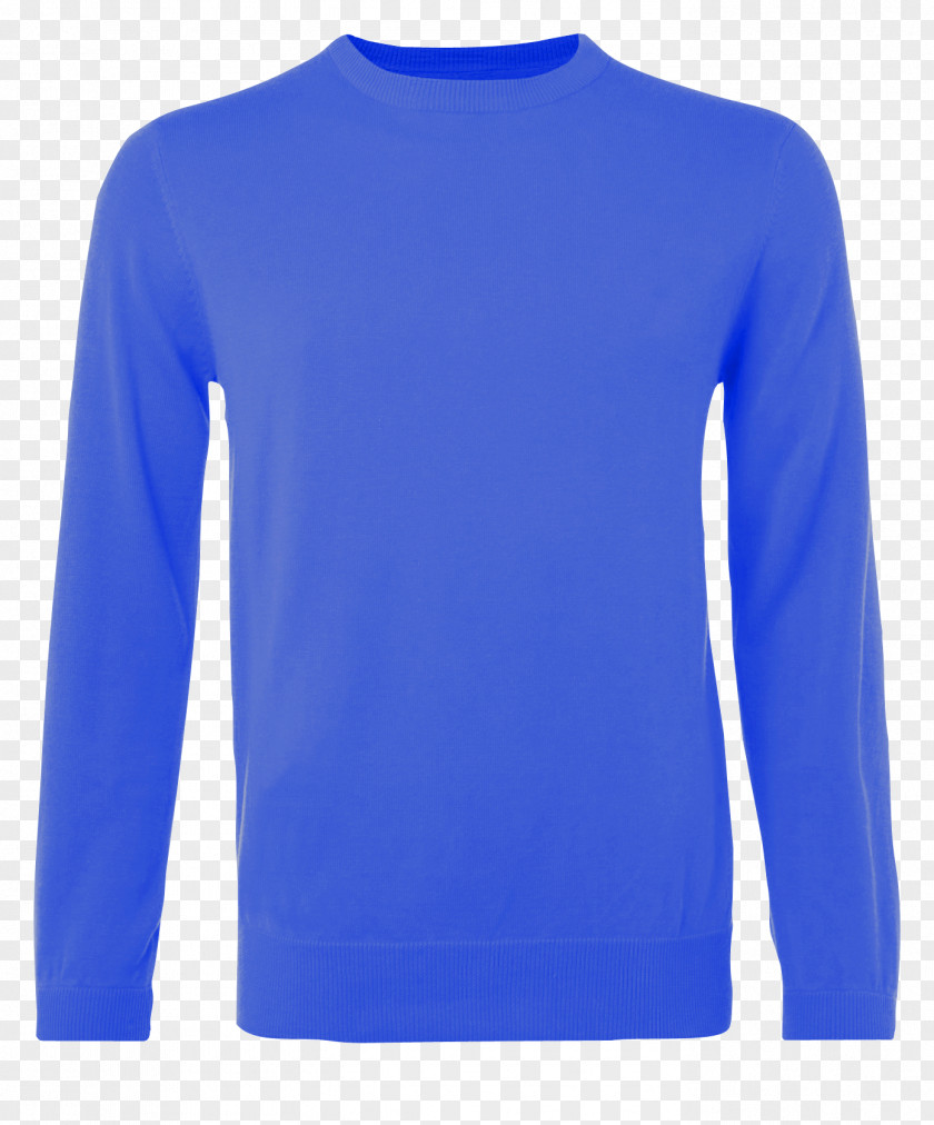 Secure Sweater T-shirt Blue Christmas Jumper Sleeve PNG