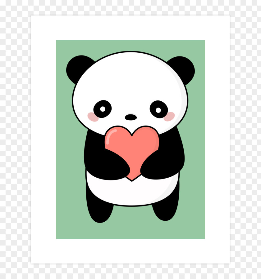 T-shirt Giant Panda Cuteness Kavaii Bear PNG