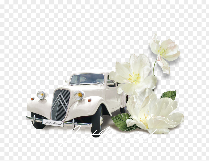 Luxury Car Wedding Invitation Marriage PNG