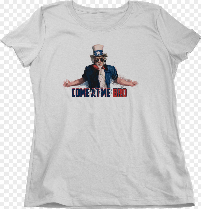 Party Come Long-sleeved T-shirt Uncle Sam PNG