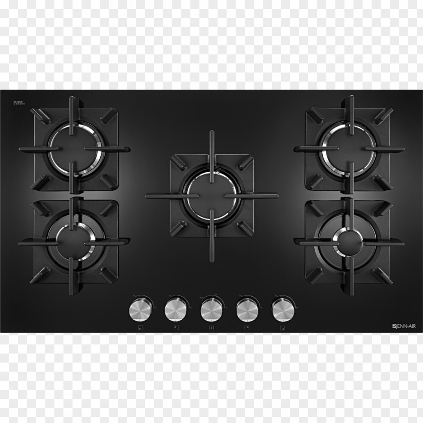 Stove Glass-ceramic Gas Burner Home Appliance Brenner Jenn-Air PNG