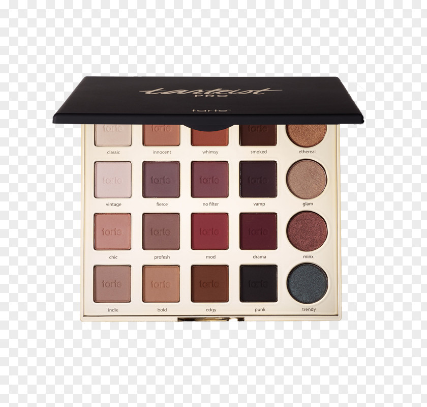 Tarte Tarteist PRO Amazonian Clay Palette Eye Shadow To Go Cosmetics PNG