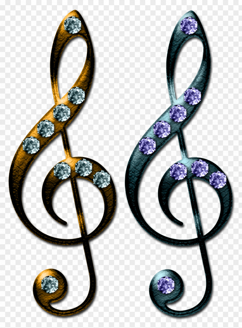 Treble Clef Musical Note Key PNG